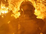 A large fire has reportedly broken out in Culver City, California.