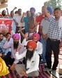 Computer teachers protesting against their unmet demands in Ludhiana on Sunday. (Manish/HT) Computer teachers protesting against their unmet demands in Ludhiana on Sunday. (Manish/HT)
