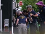 An FBI team investigating an attack on demonstrators calling for the release of Israeli hostages held in Gaza, at the scene on Pearl Street in Boulder, Colorado, on June 1, 2025. (Photo by Eli Imadali / AFP) An FBI team investigating an attack on demonstrators calling for the release of Israeli hostages held in Gaza, at the scene on Pearl Street in Boulder, Colorado, on June 1, 2025. (Photo by Eli Imadali / AFP)