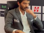 D Gukesh secured his first-ever classical victory over a visibly shellshocked Magnus Carlsen.
D Gukesh secured his first-ever classical victory over a visibly shellshocked Magnus Carlsen.
