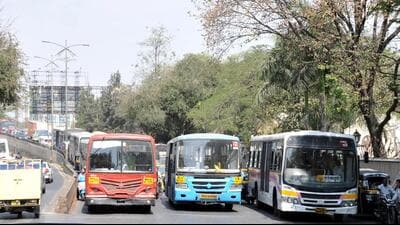 As per the PMPML authorities, 1,554 buses were deployed on various routes on Sunday even though around 1,000 scheduled buses did not operate. (FILE) As per the PMPML authorities, 1,554 buses were deployed on various routes on Sunday even though around 1,000 scheduled buses did not operate. (FILE)