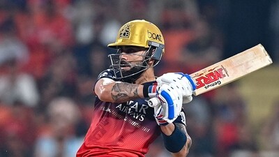 In the ongoing IPL 2025 season, he has slammed 614* runs in 14 games, at a strike rate of 146.54. (AFP) In the ongoing IPL 2025 season, he has slammed 614* runs in 14 games, at a strike rate of 146.54. (AFP)
