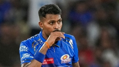 Hardik Pandya bowled just two overs in the IPL qualifier 2 against Punjab Kings. (PTI Image) Hardik Pandya bowled just two overs in the IPL qualifier 2 against Punjab Kings. (PTI Image)