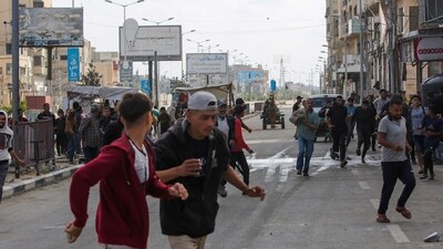 The Israeli military denied firing at people "while they were near or within" the site. (AFP) The Israeli military denied firing at people "while they were near or within" the site. (AFP)