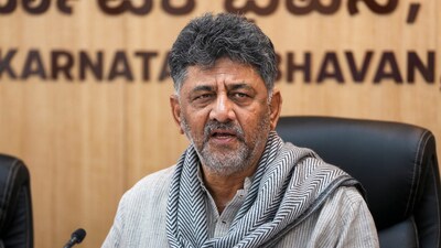 DK Shivakumar also announced the formation of a new administrative body, the Greater Bengaluru Authority. (PTI) DK Shivakumar also announced the formation of a new administrative body, the Greater Bengaluru Authority. (PTI)