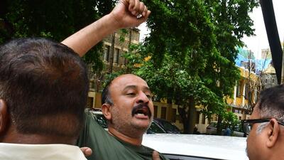 Ranjeet Kalse was produced at the Esplanade court on Monday and remanded in judicial custody. (Bhushan Koyande/HT Photo) Ranjeet Kalse was produced at the Esplanade court on Monday and remanded in judicial custody. (Bhushan Koyande/HT Photo)