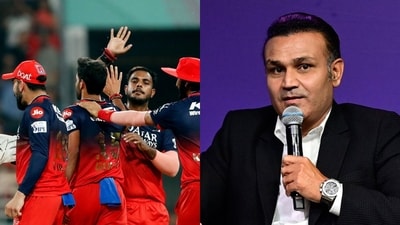Virender Sehwag has predicted RCB to win the IPL title this year. (ANI and Hindustan Times) Virender Sehwag has predicted RCB to win the IPL title this year. (ANI and Hindustan Times)