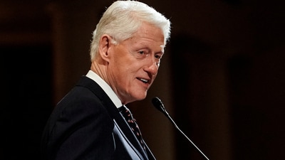 Former US President Bill Clinton talks about Donald Trump and his governing style (Reuters)