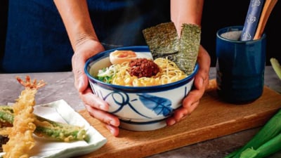 You can choose your favourite ramen and also garnish it with your own choice of toppings You can choose your favourite ramen and also garnish it with your own choice of toppings