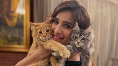 She named them, Sher and Bageera, taking an inspiration from Rudyard Kipling's The Jungle Book. (Instagram/rashathadani) She named them, Sher and Bageera, taking an inspiration from Rudyard Kipling's The Jungle Book. (Instagram/rashathadani)