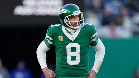 Aaron Rodgers is yet to decide on his future after leaving the New York Jets (AP)