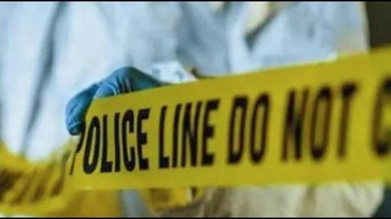 The drug peddlers, Jaswant Pal Singh and Jasvir Singh, were residing in Sadarpura Mohalla, Lalru. (HT Photo)