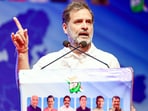 Lok Sabha LoP Rahul Gandhi addresses the party members, workers at Bhopal Lok Sabha LoP Rahul Gandhi addresses the party members, workers at Bhopal