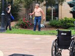 Colorado attack suspect Mohamed Sabry Soliman is seen as he launched a fiery attack on demonstrators at an outdoor mall. Colorado attack suspect Mohamed Sabry Soliman is seen as he launched a fiery attack on demonstrators at an outdoor mall.