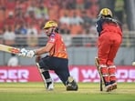 Punjab Kings' Marcus Stoinis (L) plays a shot during the Indian Premier League (IPL) Twenty20 first Qualifier cricket match between Punjab Kings and Royal Challengers Bengaluru Punjab Kings' Marcus Stoinis (L) plays a shot during the Indian Premier League (IPL) Twenty20 first Qualifier cricket match between Punjab Kings and Royal Challengers Bengaluru