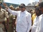 Pro-Kannada activist Vatal Nagaraj. Pro-Kannada activist Vatal Nagaraj.