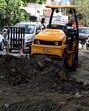 Despite an earlier directive to wrap up all digging and road-related work before the monsoon, many stretches across the city remain dug up. (FILE)