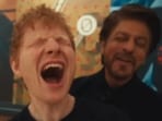 Ed Sheeran shared a post featuring both Shah Rukh Khan 
 and Arijit Singh.