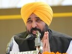 At the centre of the controversy is Bhagwant Mann’s bizarre 'one nation, one husband' quip during a press conference. At the centre of the controversy is Bhagwant Mann’s bizarre 'one nation, one husband' quip during a press conference.