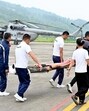 Two MI-17 V5 helicopters airlifted 34 stranded individuals from Chaten to Pakyong Greenfield Airport