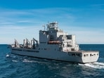 The USNS Harvey Milk was christened in 2021, as part of the John Lewis class of tankers.