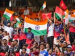 Hundreds of Virat Kohli fans flocked to the Narendra Modi Stadium for the IPL final on Tuesday Hundreds of Virat Kohli fans flocked to the Narendra Modi Stadium for the IPL final on Tuesday