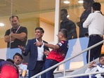 Former UK prime minister Rishi Sunak and others before the Indian Premier League (IPL) 2025 T20 final cricket match between Royal Challengers Bengaluru and Punjab Kings. Former UK prime minister Rishi Sunak and others before the Indian Premier League (IPL) 2025 T20 final cricket match between Royal Challengers Bengaluru and Punjab Kings.