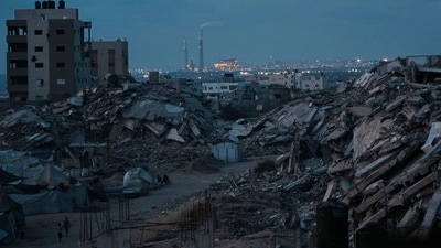 20 Palestinians were killed by Israeli fire as they waited for aid distribution in the Rafah area (AP)