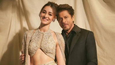 Ananya Panday with Shah Rukh Khan Ananya Panday with Shah Rukh Khan