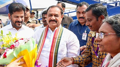 Telangana Congress president B Mahesh Kumar Goud, who said that he would bring an appeal to the peace talk committee for a ceasefire with the CPI (Maoists). (INCIndia-X)