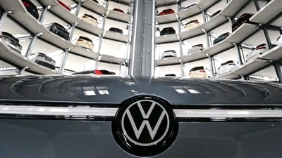 The departures occur as Volkswagen is restructuring its German operations to cope with uneven demand for its vehicles (AFP)