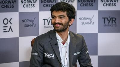 India has four active chess players in the top 10 of the live ratings with D Gukesh currently ranked No 4 in the world (Elo 2782.3) (Norway Chess) India has four active chess players in the top 10 of the live ratings with D Gukesh currently ranked No 4 in the world (Elo 2782.3) (Norway Chess)