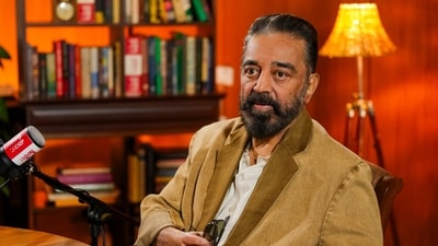 Kamal Haasan has moved the Karnataka HC to ensure the release of his film, Thug Life, in the state. (PTI) Kamal Haasan has moved the Karnataka HC to ensure the release of his film, Thug Life, in the state. (PTI)