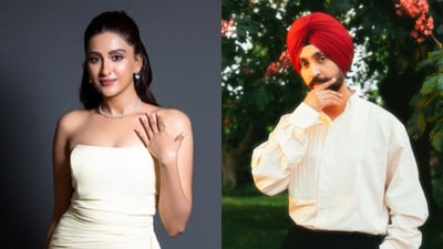 Nimrit Kaur Ahluwalia recalls missing out on Diljit Dosanjh's movie. Nimrit Kaur Ahluwalia recalls missing out on Diljit Dosanjh's movie.
