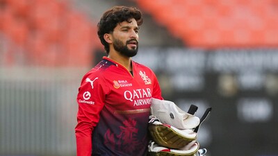 RCB captain Rajat Patidar during a training session on the eve of the Indian Premier League (IPL) 2025 final. (PTI)
