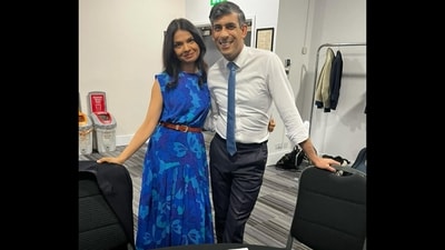 UK PM Rishi Sunak married Akshata Murty in 2009. (Instagram/@akshatamurty_official)