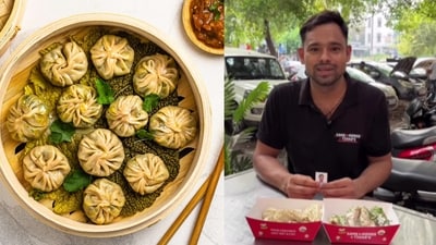 A food outlet in West Delhi has set social media's latest food trend - digital eating! (Screengrab: Instagram) A food outlet in West Delhi has set social media's latest food trend - digital eating! (Screengrab: Instagram)