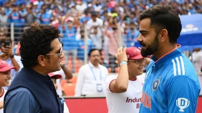 Is there someone in Indian cricket who can follow in the footsteps of Sachin Tendulkar and Virat Kohli? Apparently, yes. (AFP) Is there someone in Indian cricket who can follow in the footsteps of Sachin Tendulkar and Virat Kohli? Apparently, yes. (AFP)