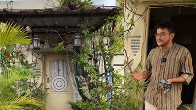 In the video, the tenant gives viewers a tour of his 1BHK rental. (Instagram/@whatsuptenant_rentomojo) In the video, the tenant gives viewers a tour of his 1BHK rental. (Instagram/@whatsuptenant_rentomojo)