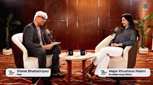 Khushboo Patani in conversation with Sharat Bhattatiripad Khushboo Patani in conversation with Sharat Bhattatiripad