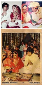Amitabh posted wedding pictures of himself and Jaya Bachchan on their special day.
