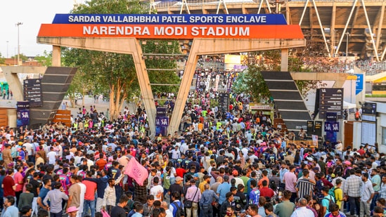 Ahmedabad traffic officials are expected to enforce stringent restrictions based on past match-day protocols. (PTI)