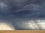 A tornado hit Chesterfield, Missouri on Wednesday