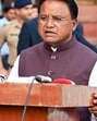 Odisha CM Mohan Charan Majhi addresses the media. (ANI Photo) Odisha CM Mohan Charan Majhi addresses the media. (ANI Photo)