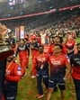 Royal Challengers Bengaluru conquered their final frontier by getting the better of Punjab Kings by six runs. (AFP) Royal Challengers Bengaluru conquered their final frontier by getting the better of Punjab Kings by six runs. (AFP)