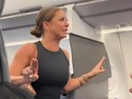 Tiffany Gomas, who went viral for her rant on an American Airlines flight Tiffany Gomas, who went viral for her rant on an American Airlines flight