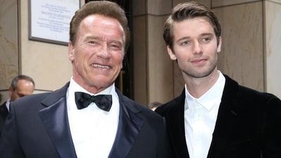Patrick Schwarzenegger is the son of action superstar Arnold Schwarzenegger. Patrick Schwarzenegger is the son of action superstar Arnold Schwarzenegger.