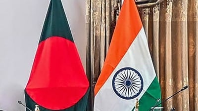 India Bangladesh flags (AFP) India Bangladesh flags (AFP)
