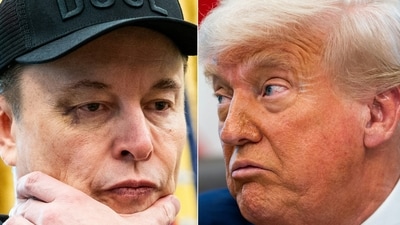 Elon Musk hammered the sprawling tax cuts and spending mega-bill that President Trump is trying to muscle through Congress as a "disgusting abomination." (AFP) Elon Musk hammered the sprawling tax cuts and spending mega-bill that President Trump is trying to muscle through Congress as a "disgusting abomination." (AFP)