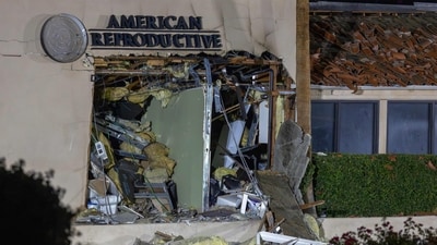 Palm Springs bombing: The suspect, Daniel Park, 32, of Kent, Washington, was taken into custody Tuesday evening at John F. Kennedy Airport in New York, stated one official. (Getty Images via AFP) Palm Springs bombing: The suspect, Daniel Park, 32, of Kent, Washington, was taken into custody Tuesday evening at John F. Kennedy Airport in New York, stated one official. (Getty Images via AFP)